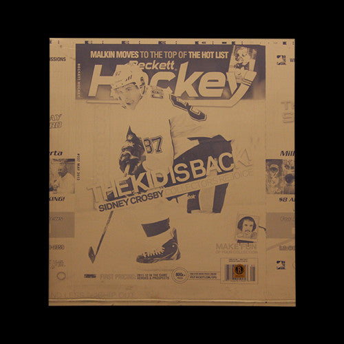 Beckett Hockey May 2012 Edition Complete Printing Plates Set Featuring Sidney Crosby