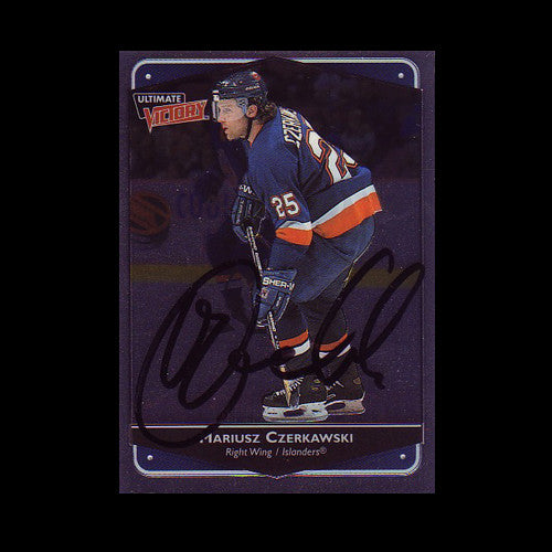 Mariusz Czerkawski New York Islanders Autographed Card