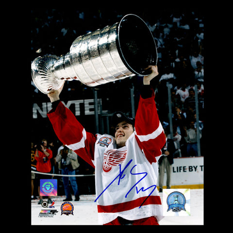 Pavel Datsyuk Detroit Red Wings Autographed 8x10 Photo