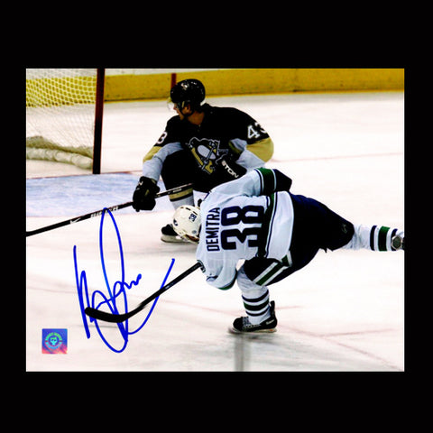 Pavol Demitra Vancouver Canucks Autographed Shooting 8x10 Photo