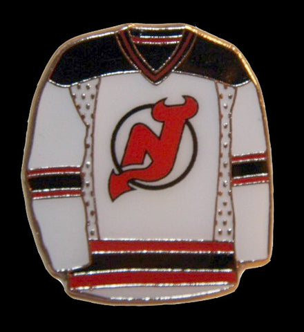 New Jersey Devils 2007-2016 White Jersey Pin
