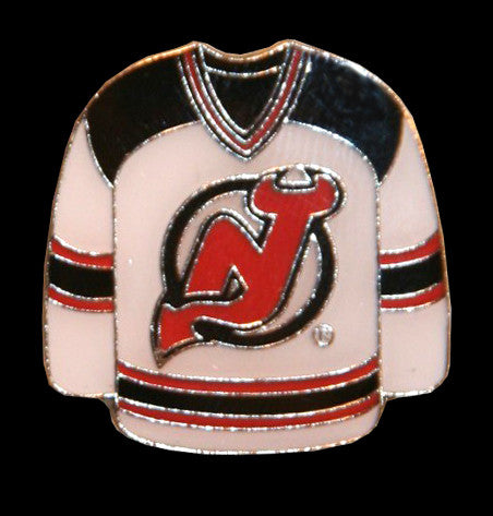 New Jersey Devils 1992-2007 White Jersey Pin
