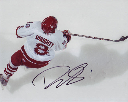 Drew Doughty Guelph Storm Autographed Overhead 8x10 Photo