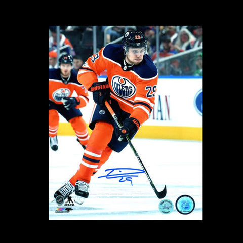 Leon Draisaitl Edmonton Oilers Autographed Breakout 8x10 Photo