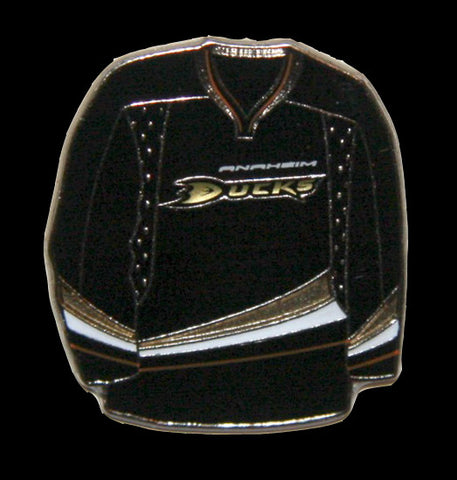 Anaheim Ducks 2007-2014 Black Jersey Pin