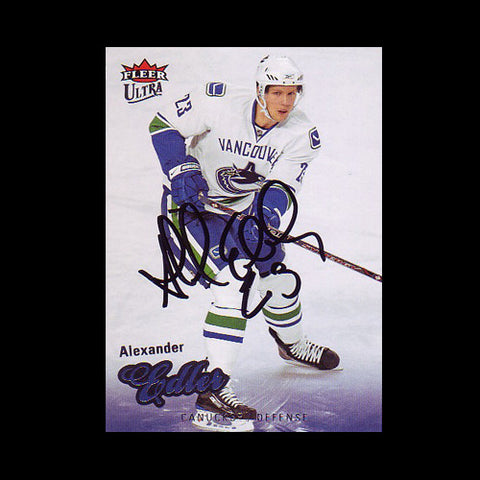 Alexander Edler Vancouver Canucks Autographed Card