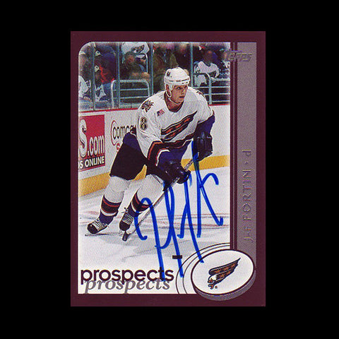J.F. Fortin Washington Capitals Autographed Card