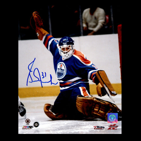 Grant Fuhr Edmonton Oilers Autographed 8x10 Photo