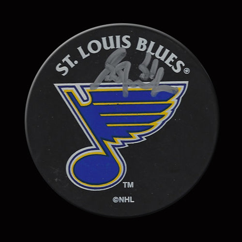 Grant Fuhr St. Louis Blues Autographed Puck