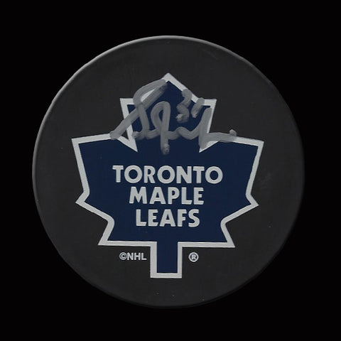 Grant Fuhr Toronto Maple Leafs Autographed Puck