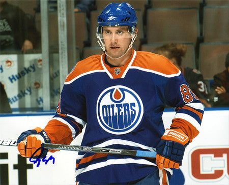 Sam Gagner Edmonton Oilers Autographed The Look 8x10 Photo - Clearance