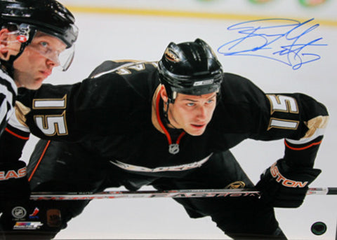 Ryan Getzlaf Anaheim Ducks Autographed 16x20 Face-Off Photo