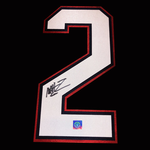 Matt Greene Autographed Edmonton Oilers Jersey Number