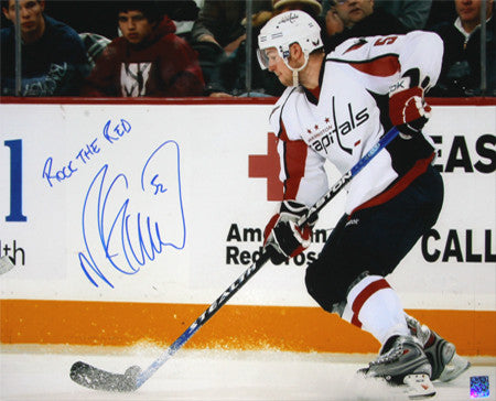 Mike Green Washington Capitals Autographed 16x20 Photo w/ Rock The Red Notation Clearance