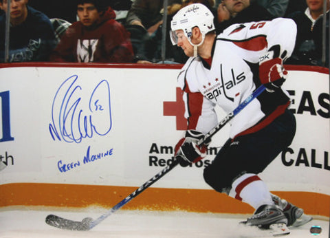 Mike Green Washington Capitals Autographed 16x20 Photo w/ Green Machine Notation - Clearance