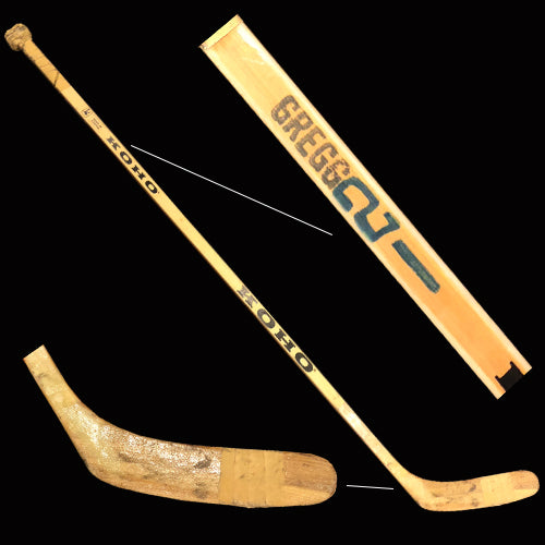 Randy Gregg Edmonton Oilers Game Used Koho Stick