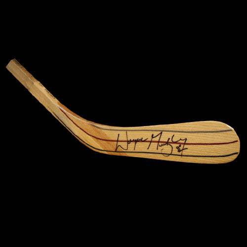 Wayne Gretzky Oilers Kings Blues Rangers Autographed "Gretzky" Model Stick Blade