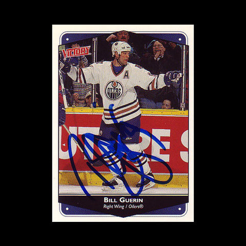 Bill Guerin Edmonton Oilers Autographed Card