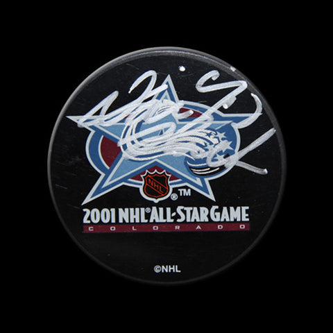 Dominik Hasek 2001 NHL All-Star Game Autographed Puck