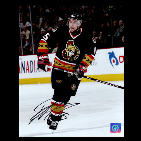 Dany Heatley Ottawa Senators Autographed Action 8x10 Photo