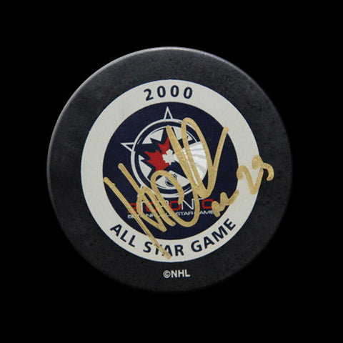 Milan Hedjuk 2000 NHL All-Star Game Autographed Puck