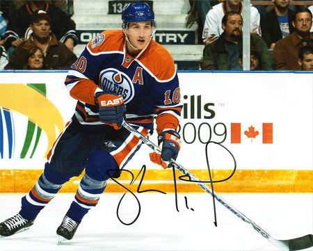 Shawn Horcoff Edmonton Oilers Autographed Heads Up 8x10 Photo