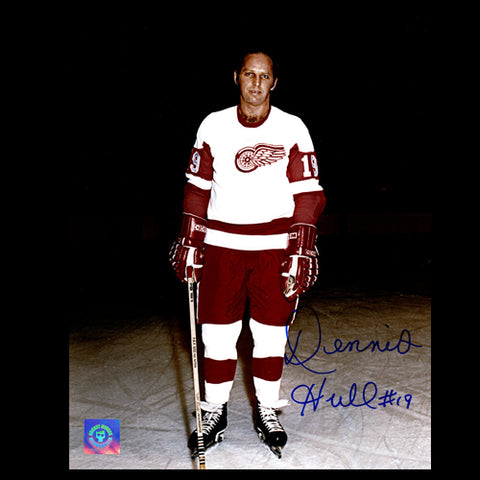 Dennis Hull Detroit Red Wings Autographed  8x10 Photo