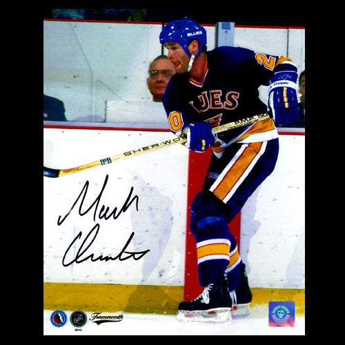 Mark Hunter St. Louis Blues Autographed 8x10 Photo