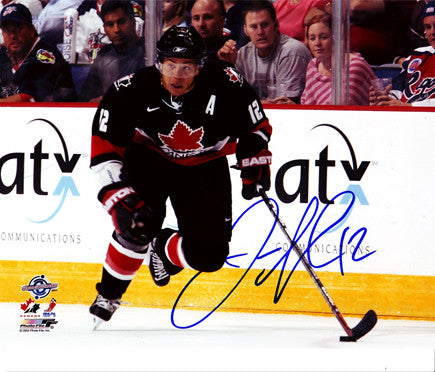 Jarome Iginla Team Canada Autographed Breakout 8x10 Photo