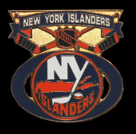 New York Islanders Face-Off Pin