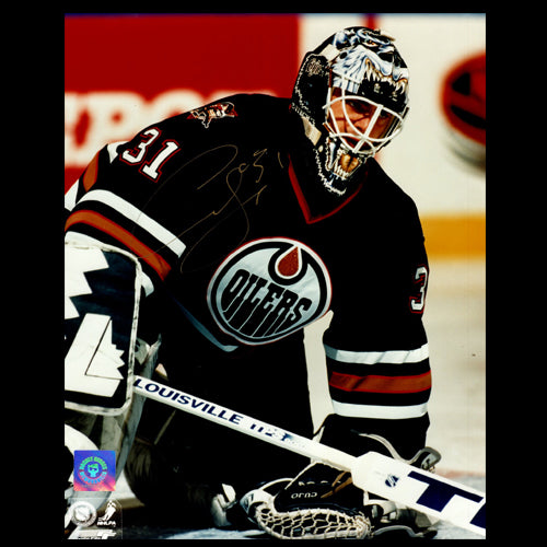 Curtis Joseph Edmonton Oilers Autographed 8x10 Photo