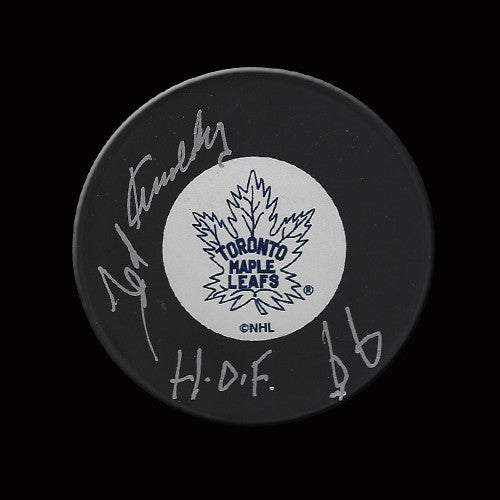 Ted Kennedy Toronto Maple Leafs Autographed Puck