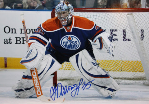 Nikolai Khabibulin Edmonton Oilers Autographed 11x14 Photo