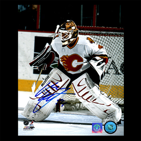 Miikka Kiprusoff Calgary Flames Autographed 8x10 Action Photo