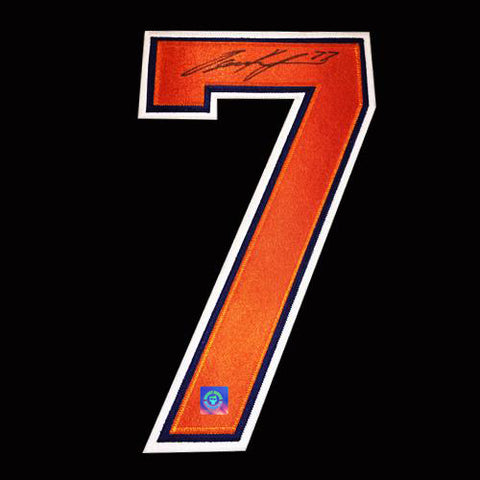 Oscar Klefbom Autographed Edmonton Oilers Jersey Number