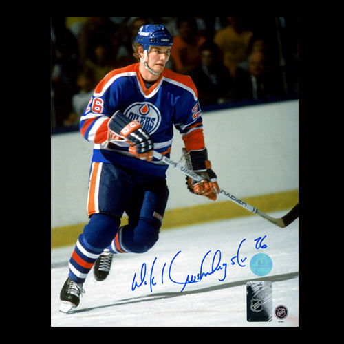 Mike Krushelnyski Edmonton Oilers Autographed 8x10 Photo