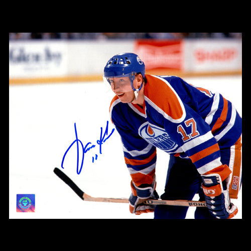 Jari Kurri Edmonton Oilers Autographed 8x10 Photo