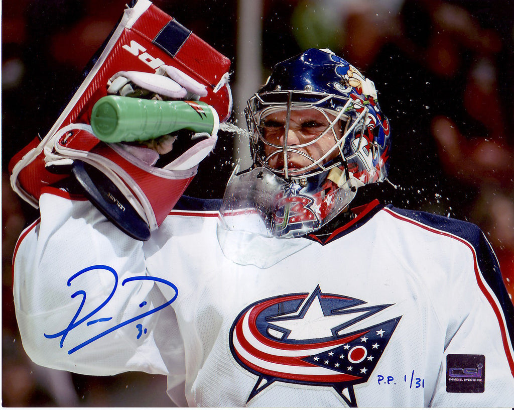 Pascal Leclaire Columbus Blue Jackets Autographed 8x10 Photo Set of 31 Player Proofs