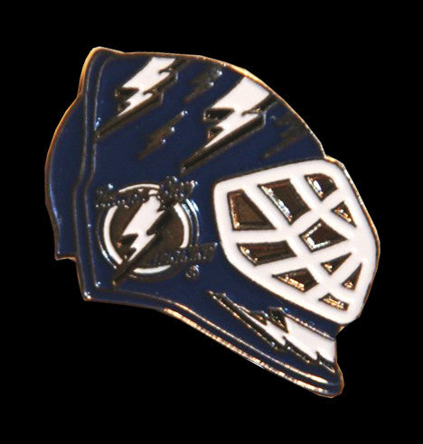 Tampa Bay Lightning Goalie Helmet Pin