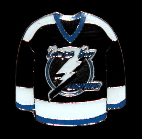 Tampa Bay Lightning 1992-2007 Black Jersey Pin - Style 1