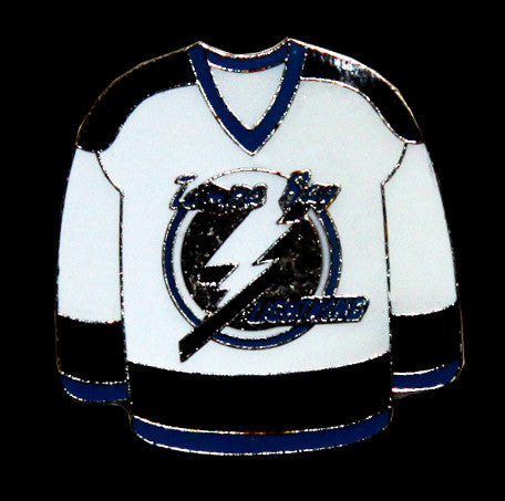 Tampa Bay Lightning 1992-2007 White Jersey Pin - Style 1