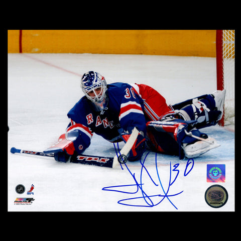 Henrik Lundqvist New York Rangers Autographed 8x10 Photo