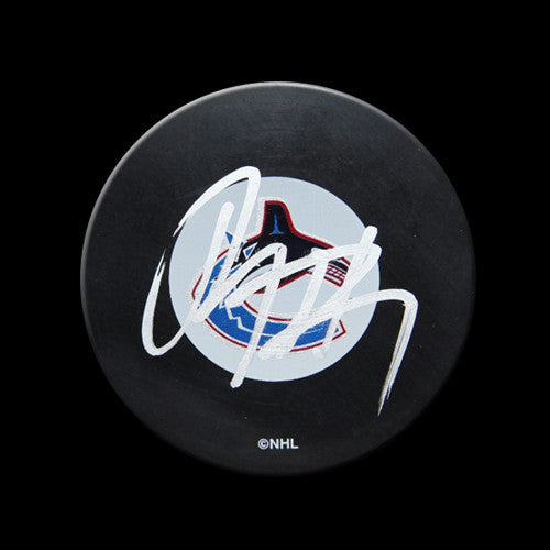Roberto Luongo Vancouver Canucks Autographed Puck