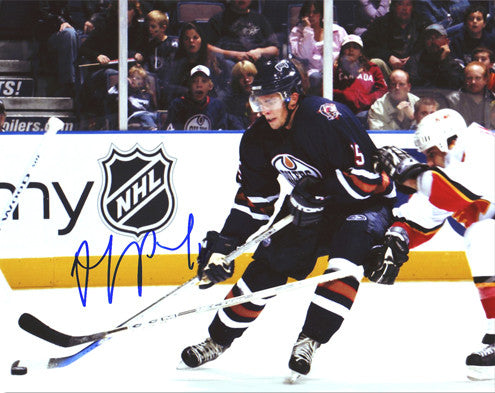 Joffery Lupul Edmonton Oilers Autographed To The Net 8x10 Photo - Clearance