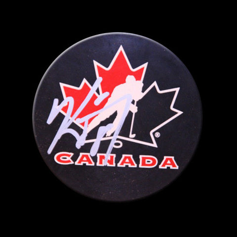 Kirk Maltby Team Canada Autographed Puck