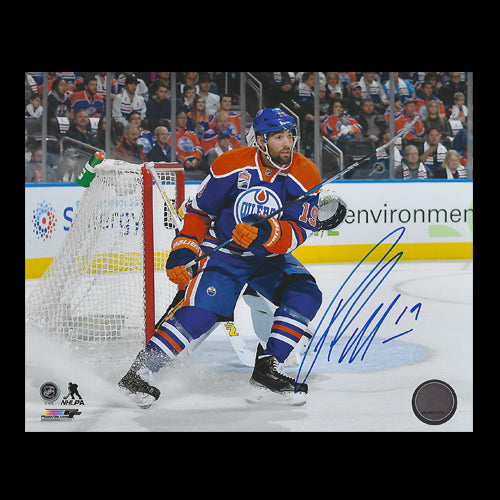 Patrick Maroon Edmonton Oilers Autographed Action 8x10 Photo