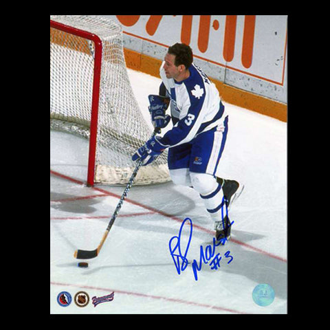 Brad Marsh Toronto Maple Leafs Autographed Breakout 8x10 Photo