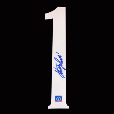 Steve Mason Autographed Columbus Blue Jackets Jersey Number