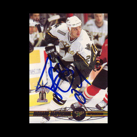 Richard Matvichuk Dallas Stars Autographed Card