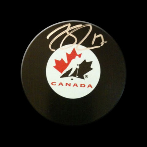 Connor McDavid Team Canada Autographed Puck